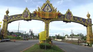 พิธีเปิดซุ้มประตูเมืองเฉลิมพระเกียรติ เนื่องในโอกาสมหามงคลพระราชพิธี พระบรมราชาภิเษก จังหวัดชุมพร