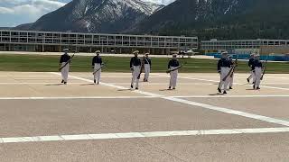 Air Force Academy Honor Guard Exhibition at National Invitational Drill Meet (NIDM) 4/13/24