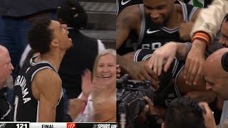 VICTOR WEMBY LOSES HIS MIND AFTER TAKING DOWN NUGGETS! FINAL MINUTE SPURS VS NUGGETS! UNCUT!