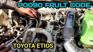 P0090 FAULT CODE ETIOS ! p0090 fuel pressure regulator 1 control circuit ! ETIOS STARTING PROBLEM