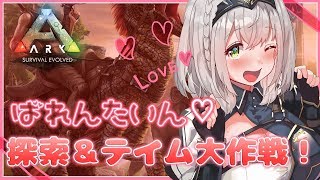 【ARK】バレンタイン仕様💘探索したり家族増やしたり！【白銀ノエル/ホロライブ】