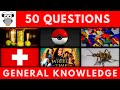 General Knowledge Quiz Trivia #149 | Mojito, Pokemon, Lego, Switzerland, The Wheel Of Time, Insect