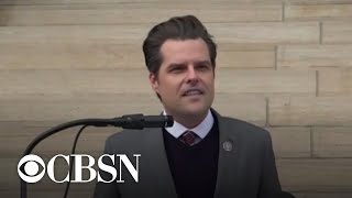 Widening federal investigation into Congressman Matt Gaetz
