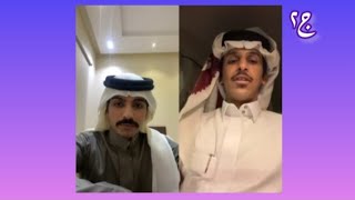 بث مناحي الرجباني 🌟 متى يروح مع ابو سلطان قست فيصل الدبالين يبي يهدي مناحي هدية وقصة عمليية عيونه ج٢