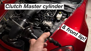 C6 Clutch Master Cylinder Install Made Easy? + New Front Lip!