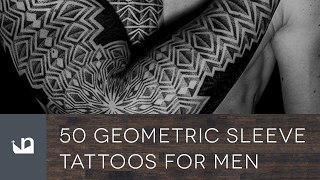 50 Geometric Sleeve Tattoos For Men