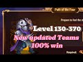 Level 130-370 Path of Four 100% WIN! Hero Wars Dominion Era