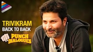 Trivikram Dialogues Collection | Back to Back Punch Dialogues | Telugu Filmnagar
