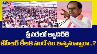 ప్లీనరీలో క్యాడర్ కి కేసీఆర్ కీలక సందేశం ఇవ్వనున్నారా..? | TRS Party Plenary 2022 | TV5 News Digital