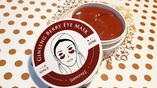 2021 04 26 Shangpree Ginseng Berry Eye Mask 1 pack (60 pcs)/Anti-aging /Signs of damage