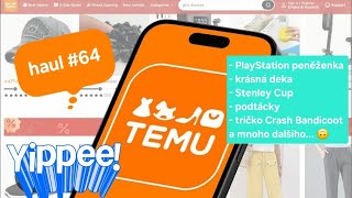 Temu haul #64 - Krásná deka, další Stenley Cup,  podtácky a další....👏👏 #temu