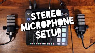 How to create stereo ASMR with two microphones and the Rodecaster Pro 2