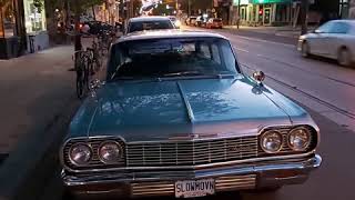 1960s Classic 1964 Chevrolet Impala station wagon car Toronto Dundas Street Summer 2020