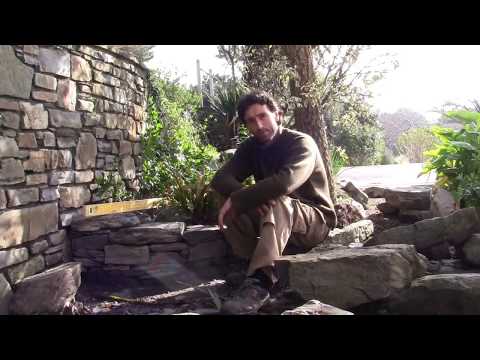 How to make or build a Natural Traditional Irish Dry Stone Wall / Making raised Vegetable Beds How to make or build a Natural Traditional Irish Dry Stone Wall / Making raised Vegetable Beds