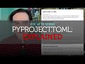 Pyproject.toml: The modern Python project definition file, explained