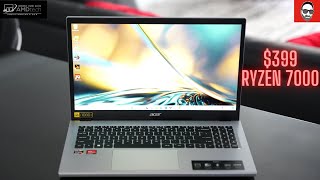 Acer Aspire 3 REVIEW - $399 Ryzen 7000 Series Laptop