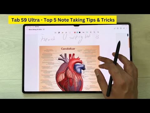 Samsung Galaxy Tab S9 Ultra: los 5 mejores consejos y trucos para tomar notas