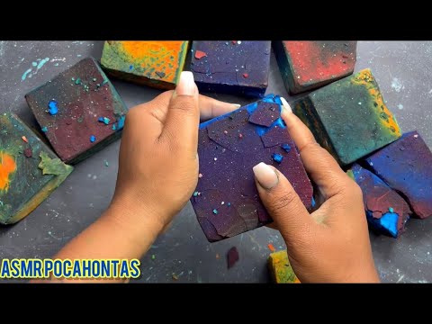 Dyed Gymchalk Compilation Asmr Youtube