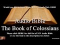 the book of colossians niv audio holy bible high quality and best speed book 51