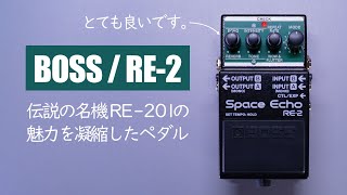 Capturing the Allure of Space Echo in a Compact Pedal! / BOSS RE-2 Space Echo