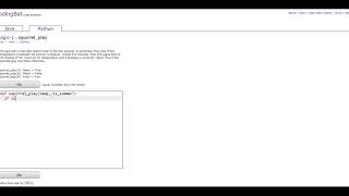 Logic-1 (squirrel_play) Python Tutorial || codingbat.com
