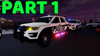 ROBLOX Berkeley County Patrol Part 1 | First Day!!