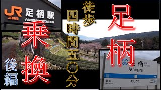 【徒歩4時間50分】#2 足柄駅乗換　－関東三大クソ乗換－