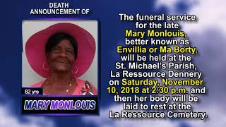Mary Monlouis short