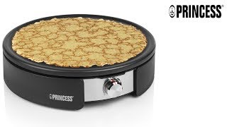 Princess 492229 Table Chef Crepe \u0026 Grill – Sweet and savory dishes – Perfect crepes