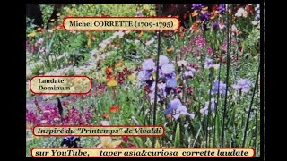 CORRETTE Michel - Psaume 148 Laudate dominum  sur \