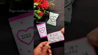 New year gift idea 2025 | Chocolate gift ideas #shorts #youtubeshorts #trending #diy #newyear #craft