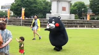 2014/06/19 かたらんね くまモン登場で子供を泣かすｗ