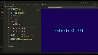 How to create a Digital Clock with HTML, CSS, and JavaScript - Step-by-Step Tutorial