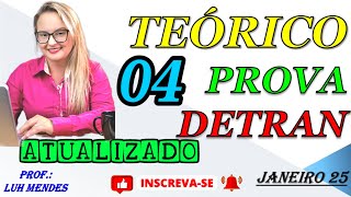 PROVA TEÓRICO DETRAN 2025 mais COBRADO #teórico #detran #simulador #dicas #macetes #legislação #1k