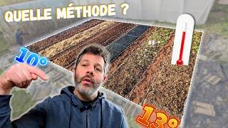 6 méthodes de culture : j’ai comparé la température du sol avant les premiers semis