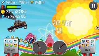 KIDS GAMES ONLINE-Hill Climb RACING multiple CAR RAINBOW ROAD/GAME PLAY#7