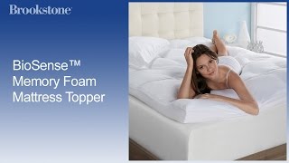 BioSense™ Memory Foam Mattress Topper