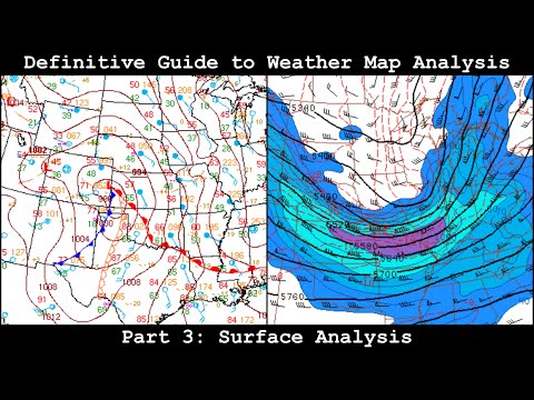 Definitive Guide to Weather Map Analysis – Part 3 – Surface Analysis