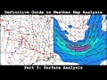 Definitive Guide to Weather Map Analysis - Part 3 - Surface Analysis