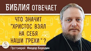 Что значит ХРИСТОС ВЗЯЛ НА СЕБЯ НАШИ ГРЕХИ ?  Протоиерей Феодор Бородин