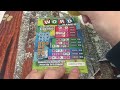 woah nice scratcher wins word games california lottery scratchers