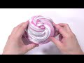 【asmr】slime coloring with makeup 8【satisfying slime video】