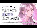 [F4A] Your Roommate Climbs Into Your Bed And Praises You [friends to lovers] [confession] ASMR RP