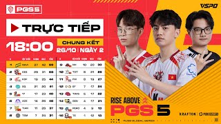 🏆[PGS 5] CHUNG KẾT - NGÀY 2: 🇻🇳 CES, 🇻🇳 TE, 🇻🇳 TDT, TWIS, SQ, 🇰🇷 GEN, 🇨🇳 PERO, EF, 🇨🇳 TIAN, 🇹🇭FW,...