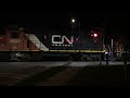 cn l566 gp38 2’s 4732 u0026 ic 9607 guelph street kitchener ontario to elmira waterloo spur