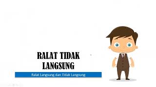 RALAT LANGSUNG & RALAT TIDAK LANGSUNG