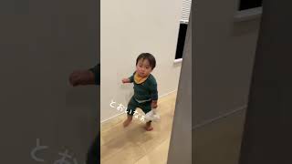 【1歳1ヶ月のモーニングルーティン】#shorts #赤ちゃんかわいい #赤ちゃんのいる暮らし #赤ちゃん