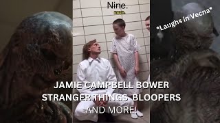 Jamie Campbell Bower: Stranger things bloopers and behind the scenes