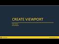 AutoCAD Create Viewport - Kobi Toolkit