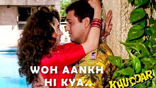 Woh Aankh Hi Kya | Khuddar | Govinda & Karisma Kapoor | Kumar Sanu & Alka Yagnik | Full Song